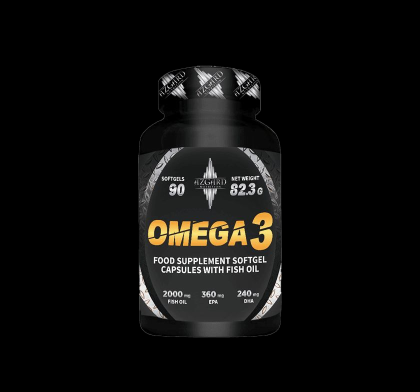 Azgard-Omega-3-90-softgels Azgard Omega 3 - الصورة 1